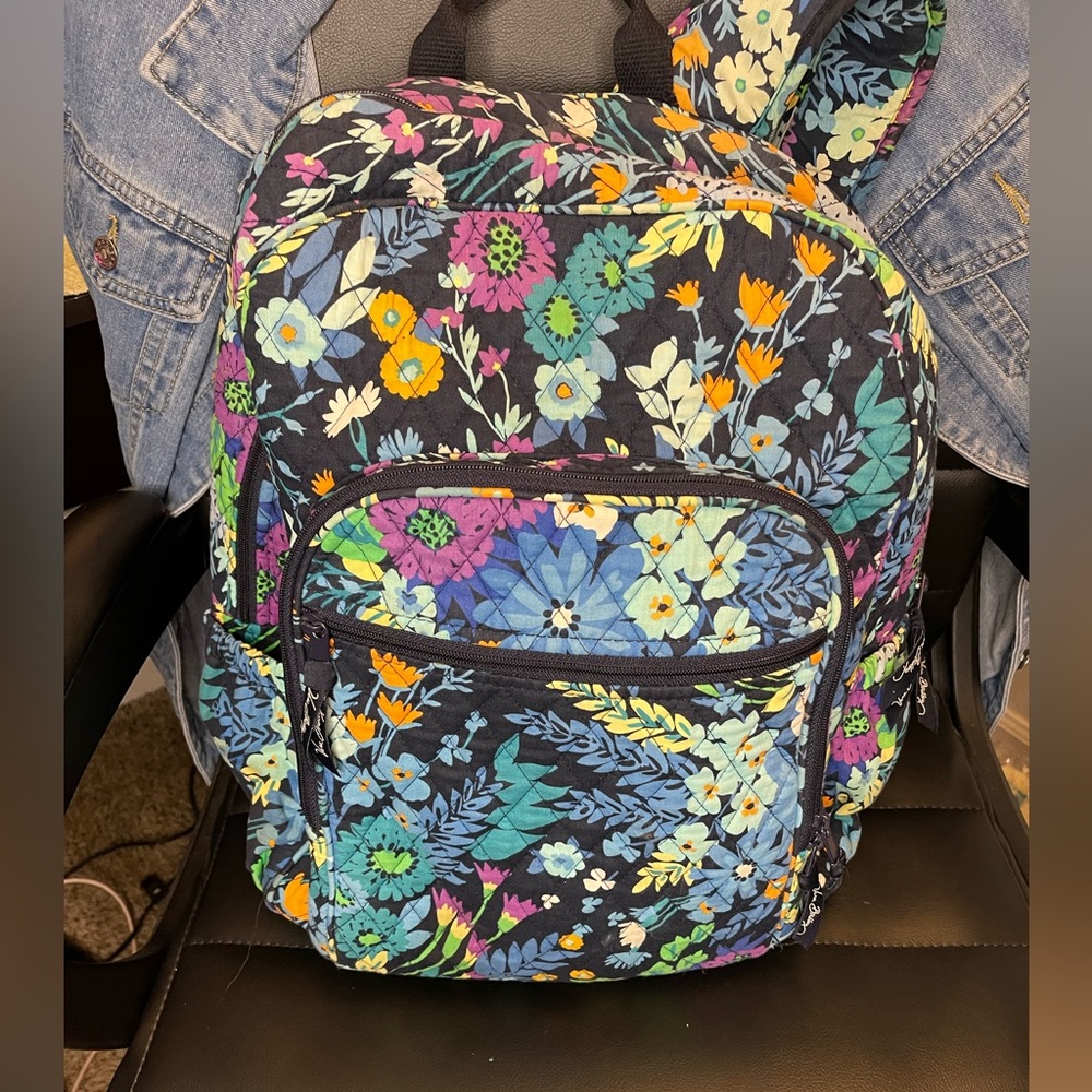 Floral Vera Bradley Backpack